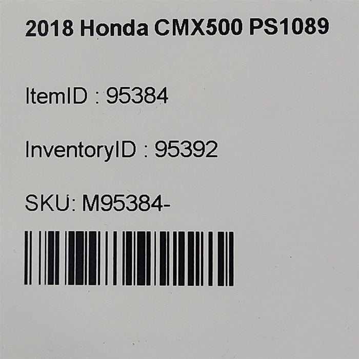 2018 Honda CMX500 Rear Brake Light Switch PS1089