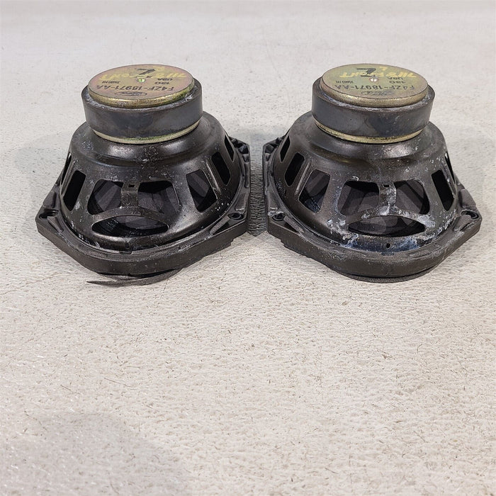 99-04 Mustang Door Speakers Oem Factory Pair Aa7118