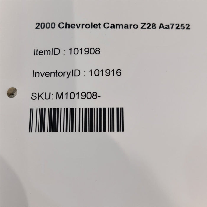 98-02 Camaro Z28 Overhead Dome Light Lamp Coupe Aa7252