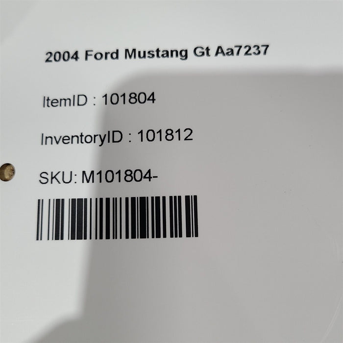 01-04 Mustang GT Electric Engine Cooling Fan 4.6L V8 2001-2004 Oem Aa7237