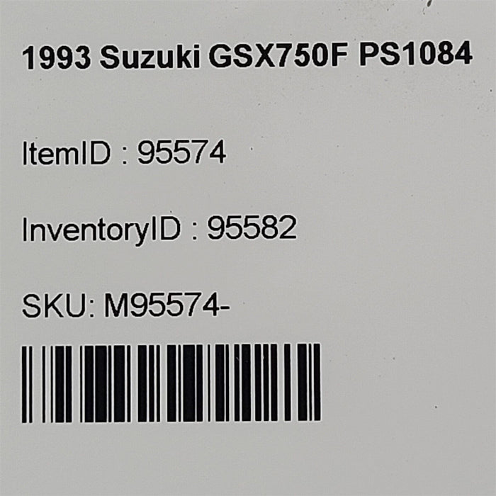 1993 Suzuki GSX750F Katana Rear Back Sub Frame Subframe PS1084