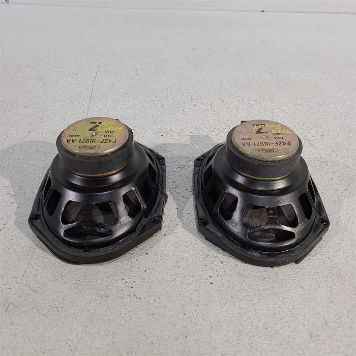 99-04 Mustang Door Speakers Oem Factory Pair Aa7170