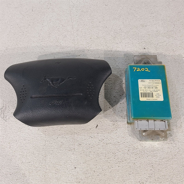 94-95 Mustang Gt 5.0L Driver Passenger Air Bag Airbag Module AA7202 no info