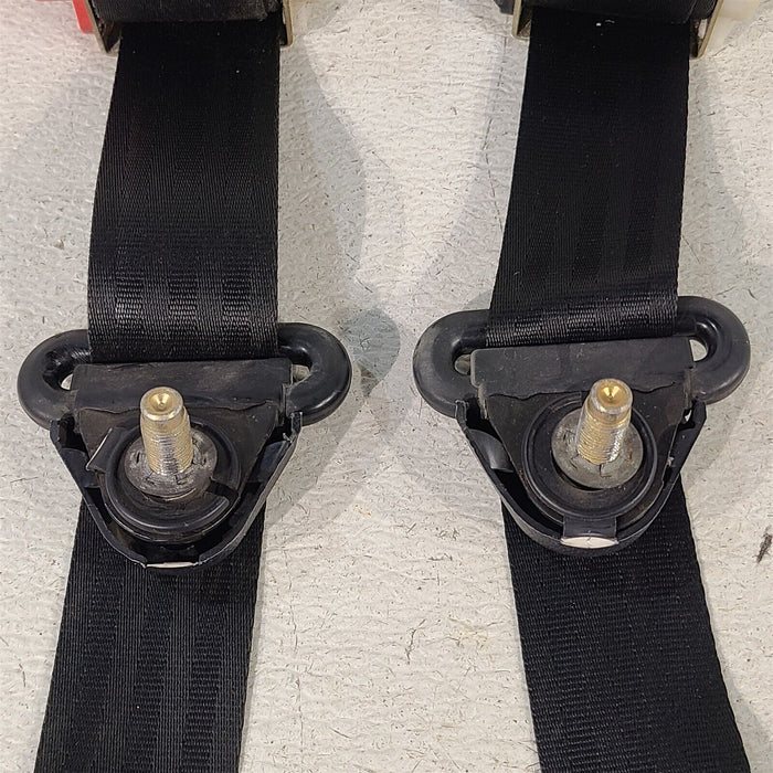 94-98 Ford Mustang Gt Coupe Front Seat Belt Retractors Blac Aa7226