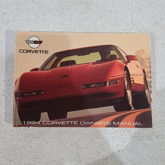 1994 Corvette C4 Owners Manual Booklet Pouch Book M97755