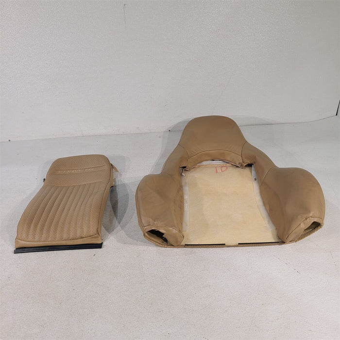 99-00 Corvette C5 Passenger Side RH Upper Seat Cover Skin Light Oak Aa7253