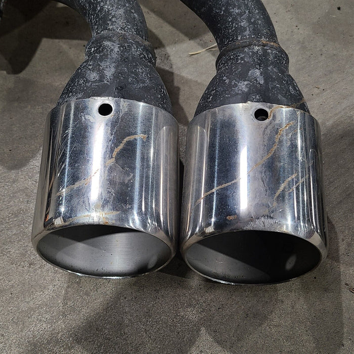 97-04 Corvette C5 Axle Back Exhaust Mufflers Muffler Set Oem Aa7262