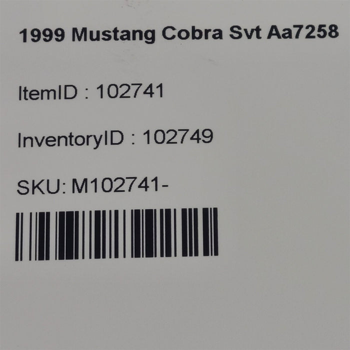 99-04 Mustang Brake Line Hose Mount Bracket Pair Set Front Aa7258