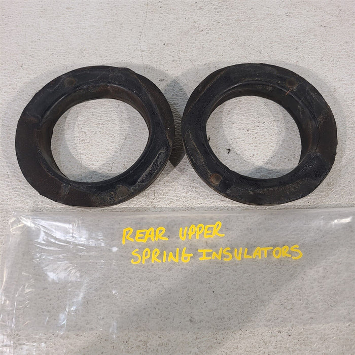 94-98 Mustang Rear Upper Coil Spring Isolators Rubber Pads Aa7182