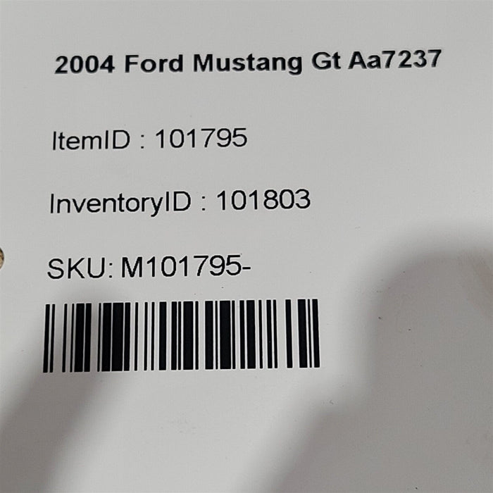 99-04 Mustang Gt Front Suspension Coil Springs Spring Pair Aa7237