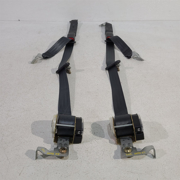 99-04 Mustang Gt Coupe Rear Seat Belt Retractors Left Right Set Aa7147