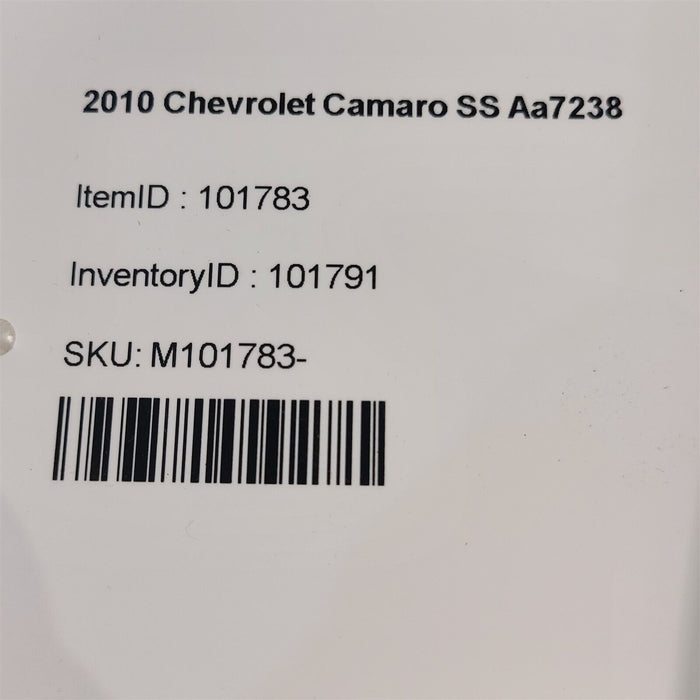 10-12 Camaro Ss Communication Onstar Module 20842731 Aa7238