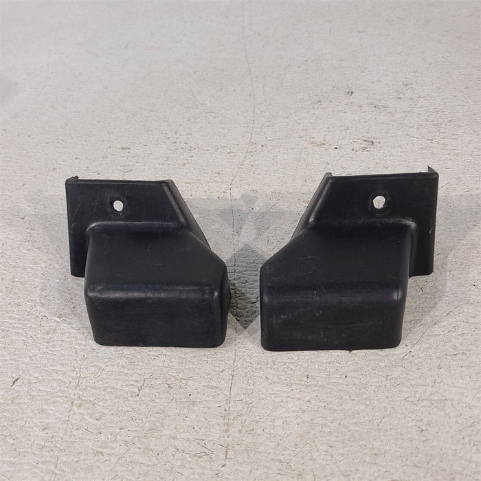 87-93 Mustang Seat Track Bolt Trim Cover Set Covers Aa7260