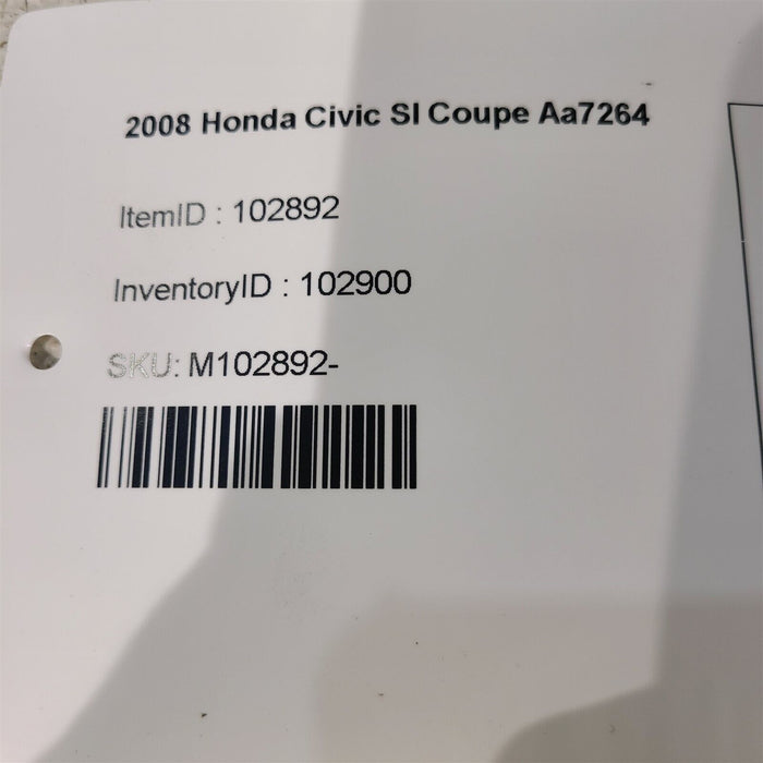 06-11 Honda Civic Si Windshield Washer Bottle Reservoir Tank Aa7264
