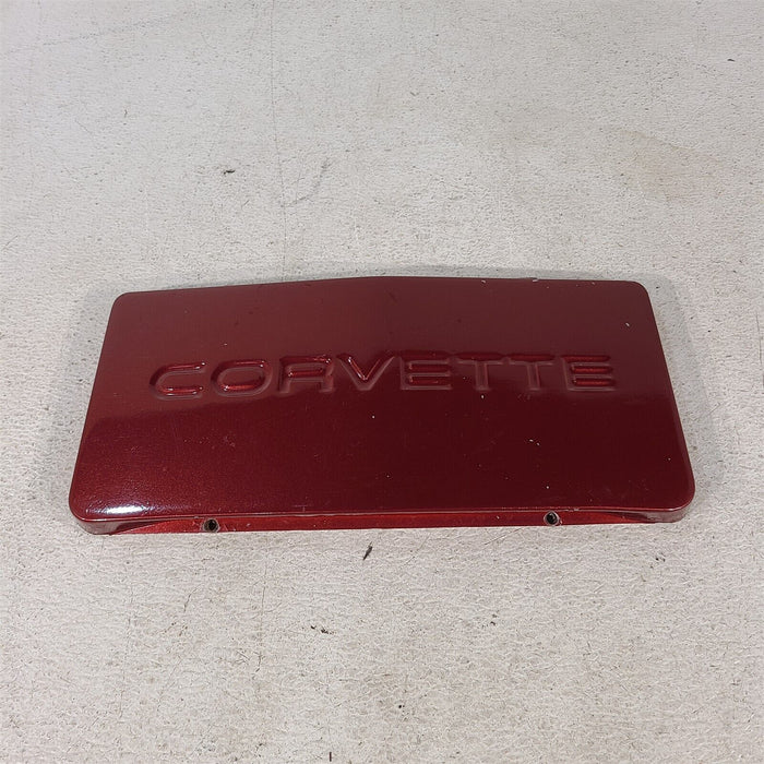 84-90 Corvette C4 Front Fascia License Plate Filler Panel Cover Oem Aa7217