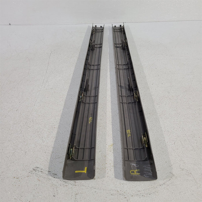 99-04 Mustang GT Interior Door Sill Carpet Trim Scuff Panels Grey AA7128