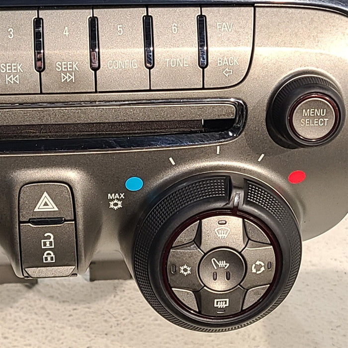 2012 Camaro Ss Radio Climate Control Control Cd Panel Programming Needed Aa7146