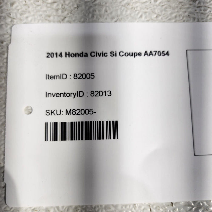 12-15 Honda Civic Si Gas Accelerator Pedal AA7054