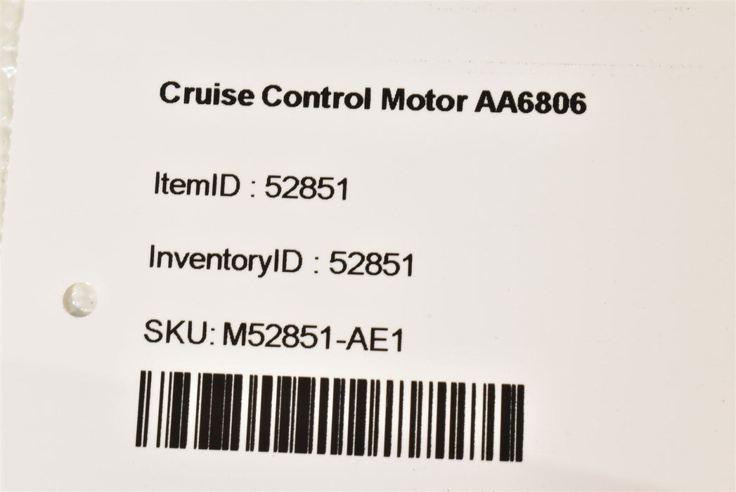 99-05 Mazda Mx5 Cruise Control Vacuum Pump AA6806