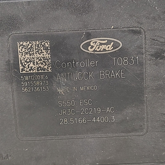2018 Mustang Gt Abs Ebcm Brake Control Module Anti Lock Brake Aa7142