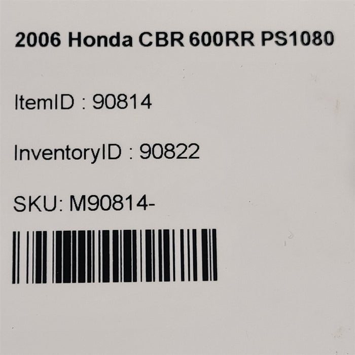 05-06 Honda Cbr 600Rr Rear Shock Absorber With Spring Ps1080