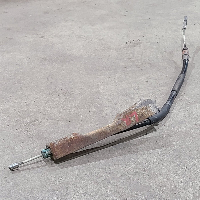 88-96 Corvette C4 Rear Park Brake Cable With Bracket Driver Left Aa7075