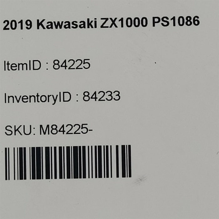 2019 Kawasaki Ninja Zx1000 W Brake Lines Line Hoses Ps1086