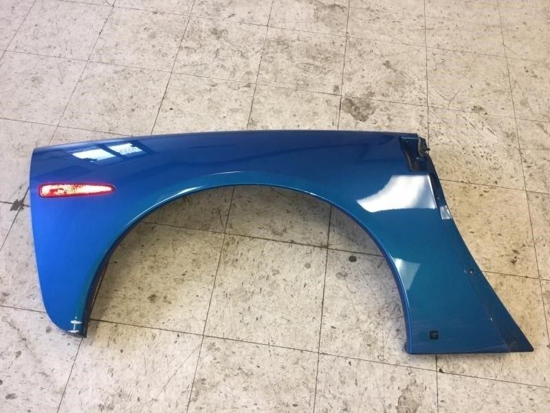 05-13 CORVETTE C6 PASSENGER COUPE QUARTER PANEL HATCHBACK JETSTREAM BLUE