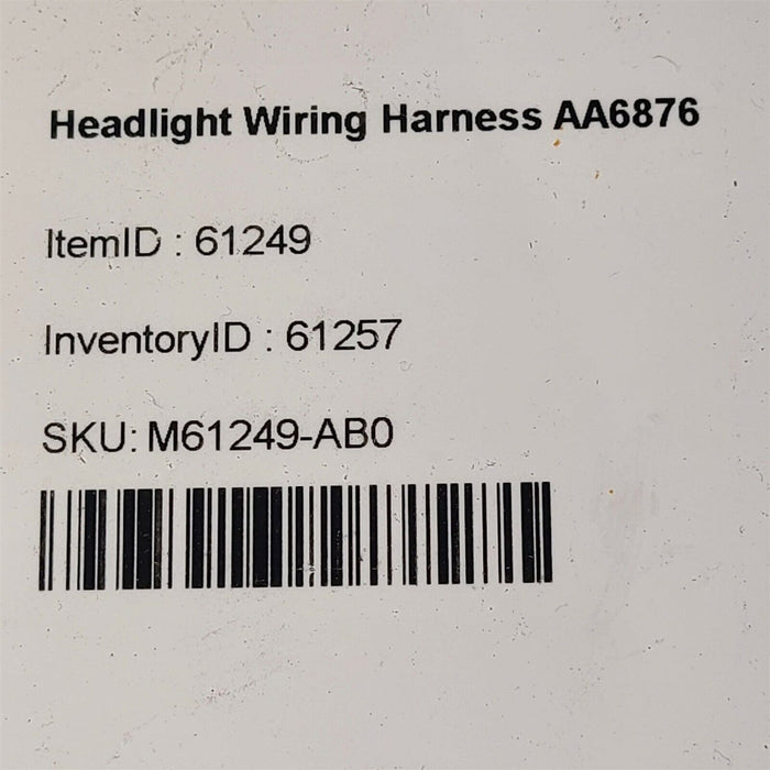1994 Corvette C4 Headlight Wiring Harness AA6876