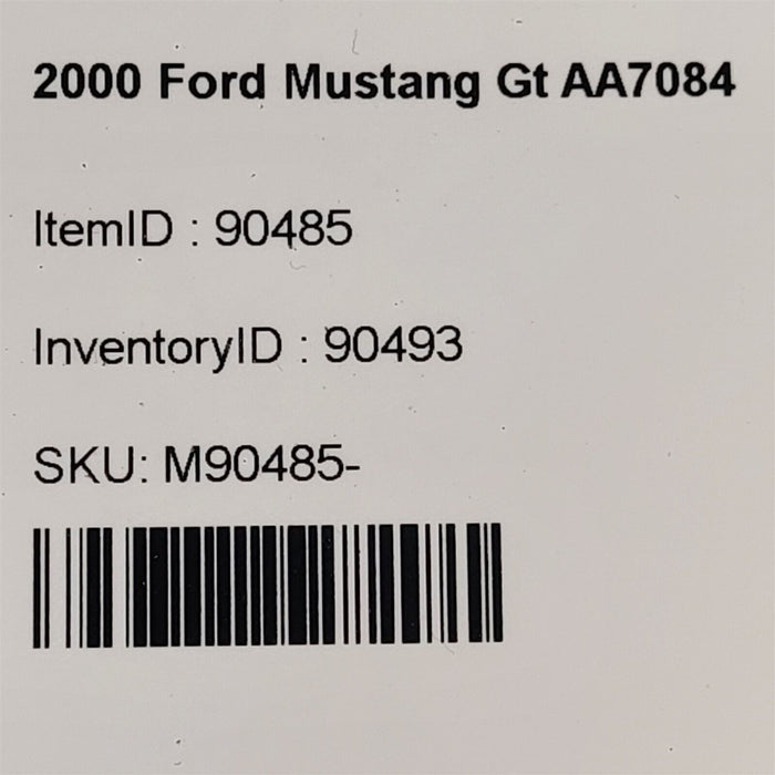 99-04 Mustang Power Mirror Control Switch Oem Aa7084