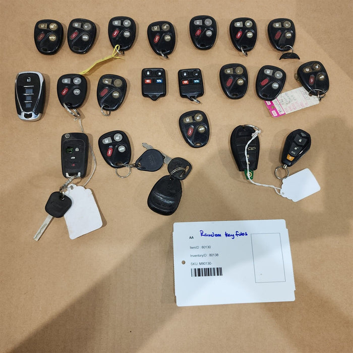 Random Key Fob Proximity Key Remote Transmitter 80130