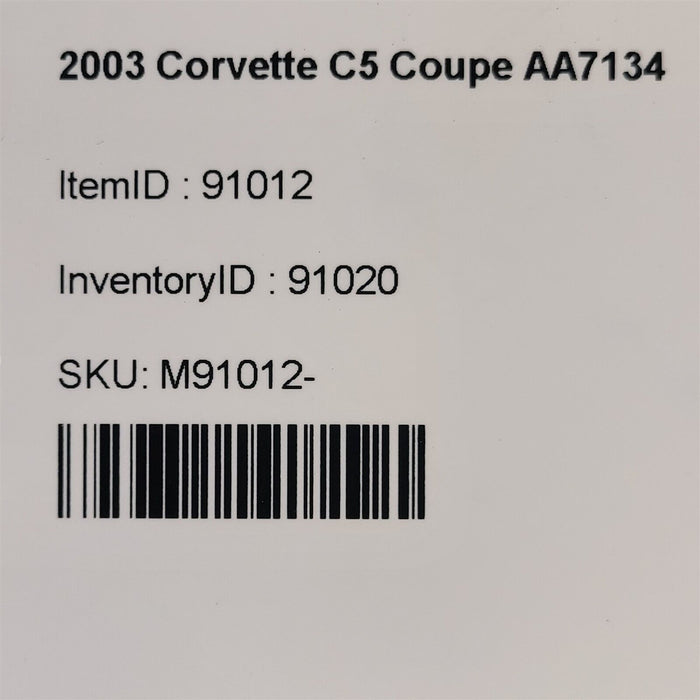 97-04 Corvette C5 Interior Door Handle Trim Bezel Set Oem Pair Light Tan Aa7134