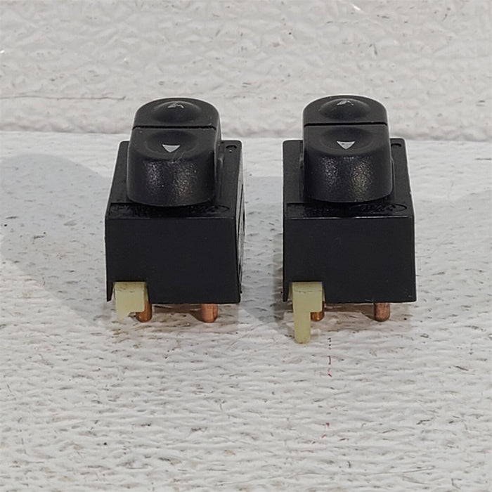 87-93 Mustang Lx Power Window Switch Set Switches Pair Convertible Aa7127