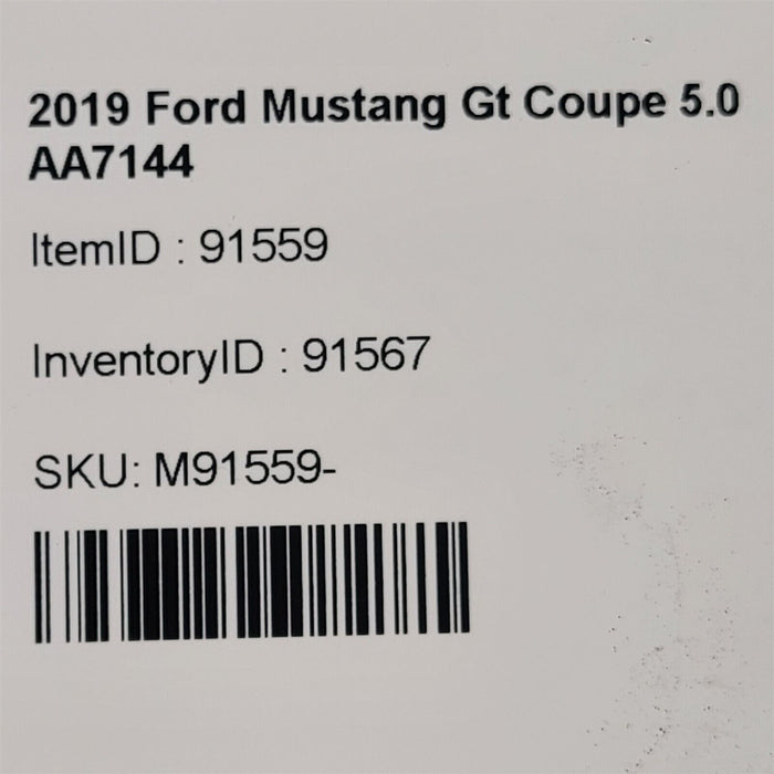 Bc Racing Front Springs Coil Over Strut For 2019 Ford Mustang Gt Aa7144 Damaged