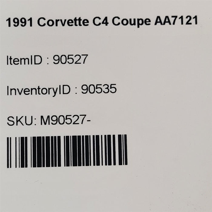90-96 Corvette C4 Radio Receiver Module Delco Cdm 16145221 Oem Aa7121