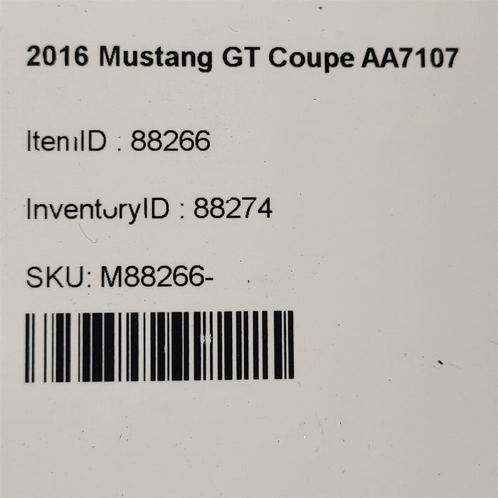 15-22 Mustang Gt Front Control Arm Arms Driver Lh Aa7107