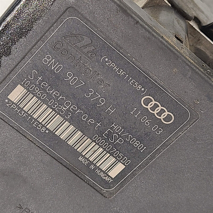 2004 Audi TT Anti Lock Brake Control Module ABS Pump AA6903