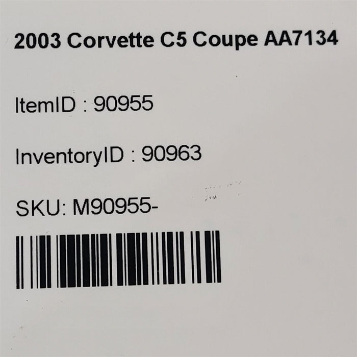 01-04 Corvette C5 Front Shocks Pair Fe2 Magnetic Ride Aa7134