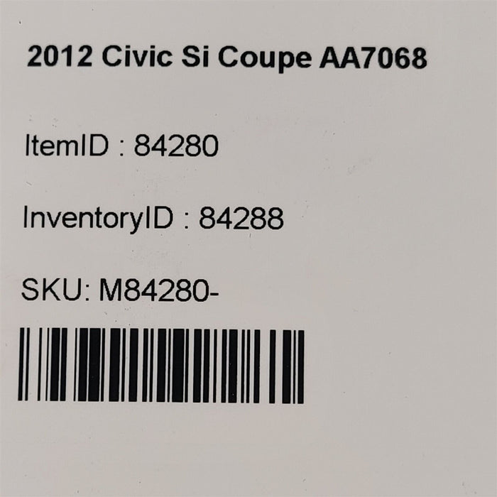 12-15 Honda Civic Si Clutch Slave Cylinder 2.4L AA7068