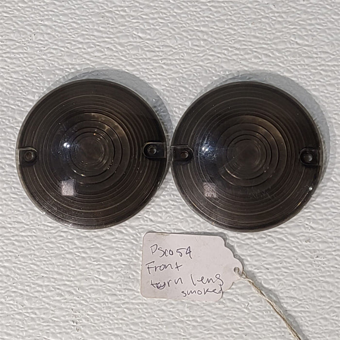 2002 Harley Electra Glide Front Signal Lenses - Smoked PS1054