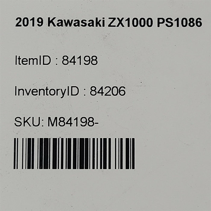 17-19 Kawasaki Ninja Zx1000 W Radiator Cooling Fan Ps1086