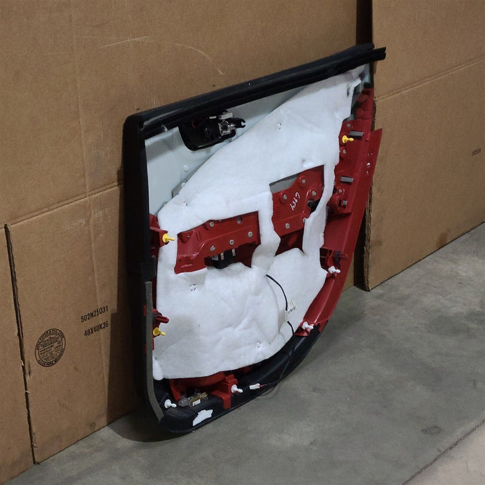 2019 Dodge Charger Scat Pack SRT8 Left Rear Door Panel Red Suede AA6954