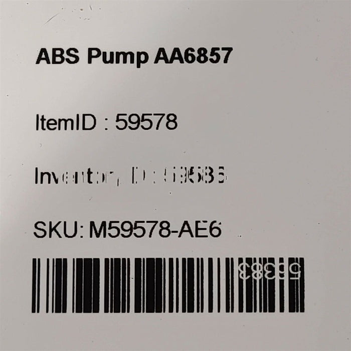 2012 Audi S4 Quattro ABS Pump Anti Lock Brake Control Module AA6857