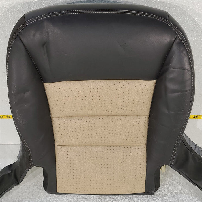 2011 Corvette C6 Passenger Lower Seat Cover Skin Ebony Cashmere AA6965