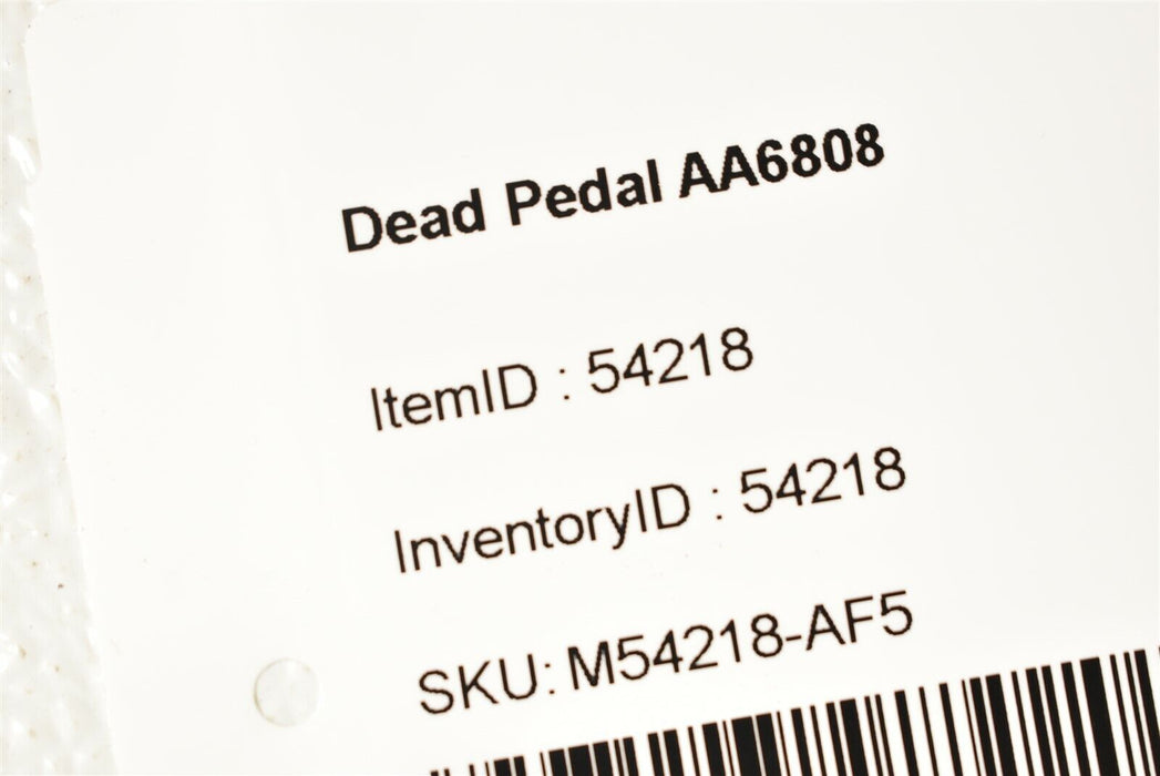 2013 Volkswagen Golf GTI Dead Pedal AA6808