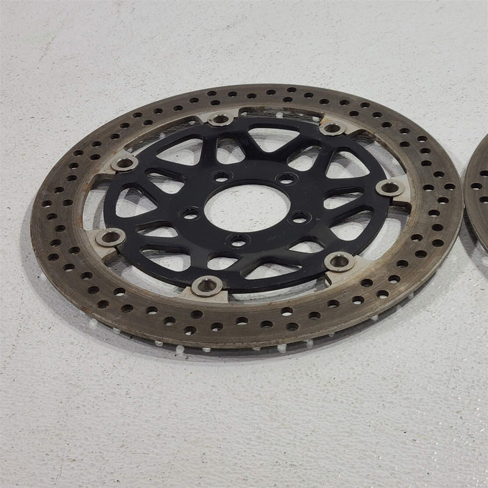 2008 Kawasaki Ninja 600 ZX600 Front brake rotors rotor pair PS1048