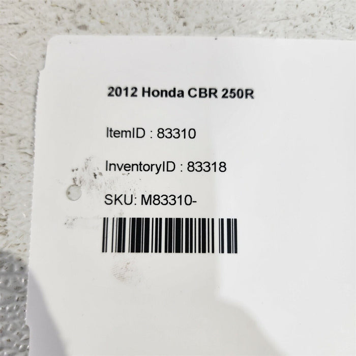 11-13 Honda Cbr 250R Sprocket Hub Cush Drive Ps1083