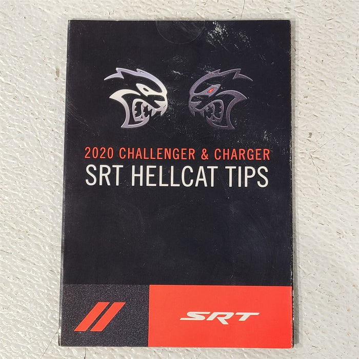 2020 Dodge Charger SRT8 Scat Pack Owners Manual Booklets Pouch AA7013