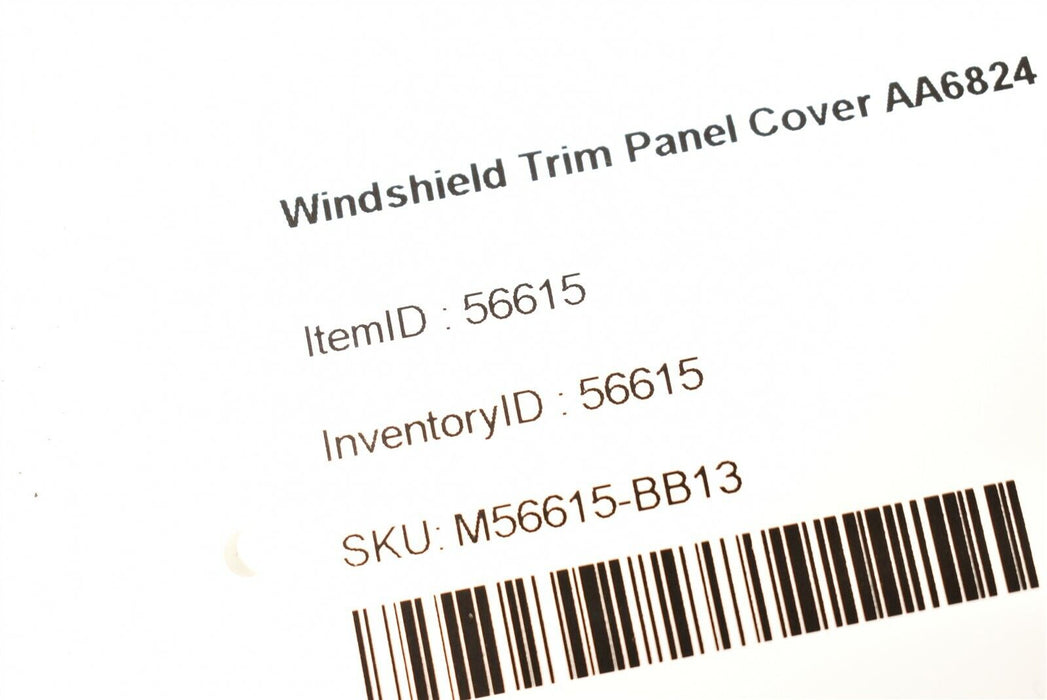 90-05 Miata Mx5 Center Windshield Trim Panel Cover Na01 68 090 Aa6824
