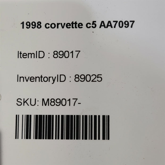 97-98 Corvette C5 Electronic Suspension Control Module 16265761 Aa7097